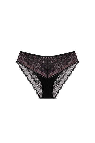 ESOTIQ Chiloți eleganți pentru femei, cu spate brazilian, model floral din dantelă, confortabili | Izuna