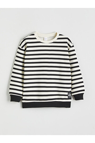 LC Waikiki Hanorac pentru băieți cu guler cu dungi LCW Kids