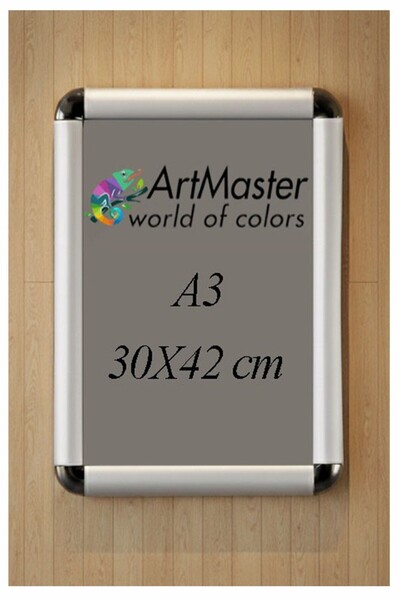 Artmaster A3 Рамка Rondo Plug and Play 30x42 см 1 брой Рамка за плакат с отва...