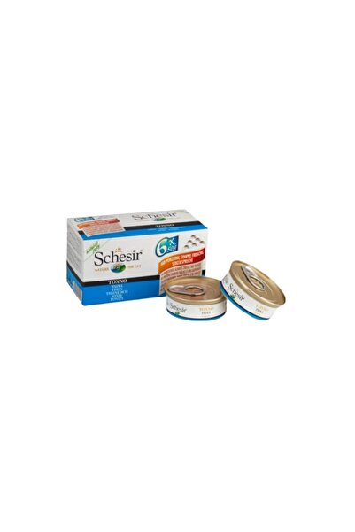 Schesir شيزر طعام رطب للقطط بالتونا في الجيلي 6*50g