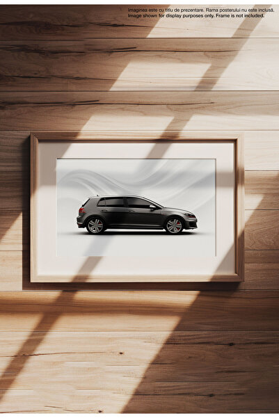 21mxm Sports Car Canvas Poster – Unframed Print - Car Enthusiasts - 1508 2013 Golf GTI MK7