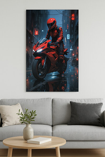 BLT DİZAYN Cyberpunk Biker Glass Table