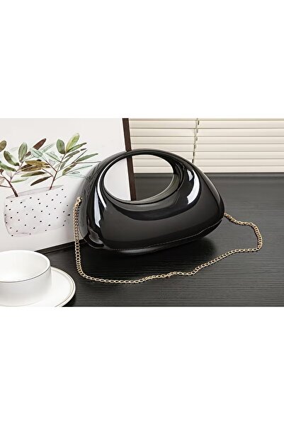 weem bag Ελισάρα ΕΒ0786 |   Κομψή και μοντέρνα βραδινή τσάντα με ακρυλική λαβή