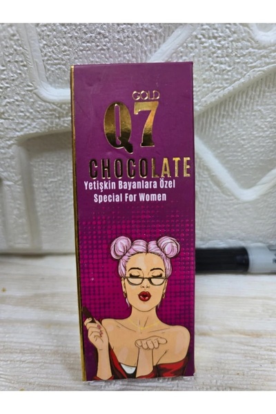 Gold شوكولاتة Q7 للنساء Q7 chocolate for women