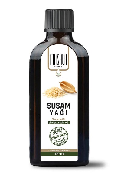 Masala Susam Yağı 100 ml – Saf Soğuk Pres