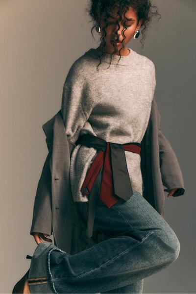 Stradivarius Soft-touch knit sweater