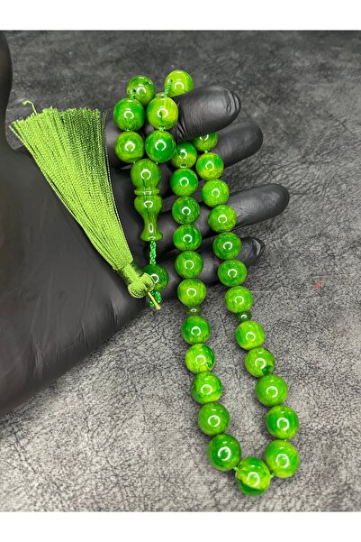 Mos Tespih Mărgele de rugăciune de chihlimbar cu ciucuri de frânghie de dimen...