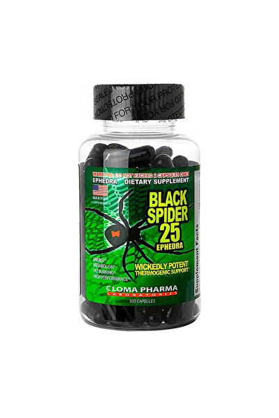 Cloma Pharma Black Spider burner 100 Kapsül
