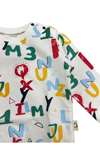 BOBBY JR KİDSWEAR Printed Baby Children's Set