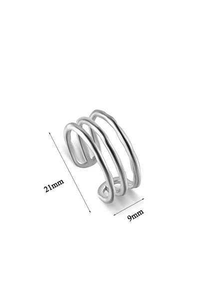 Choice 18mm(Adjustable) Style 9-ZV6631M 1PC Stainless Steel Thumb Rings Ladies Mens Toe Rings Adjustable Op