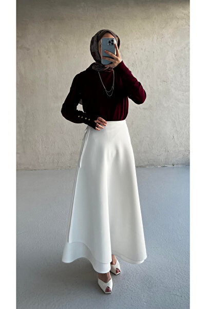 Blue Morpho Υφασμάτινη φούστα Anvelop Model Scuba