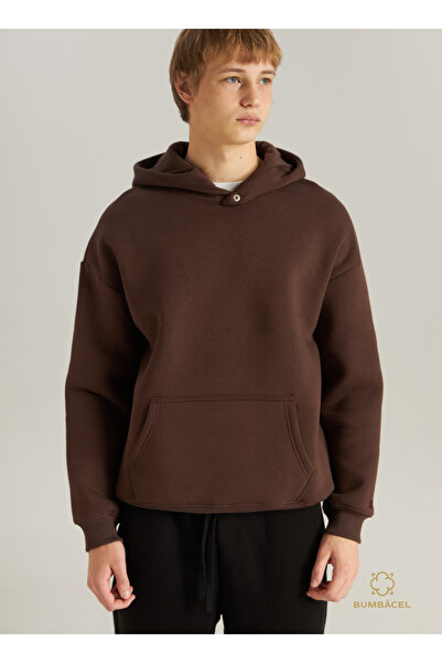Bumbăcel Men's cotton fleece sweatshirt