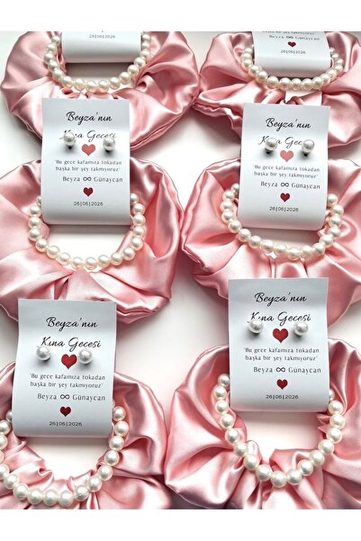 EGA BUTİK Toka , küpe , bileklikli özel gün hediyeleri 10 Adet