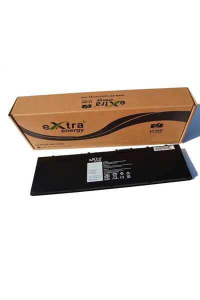 ExtraPlusEnergy Li-Polymer laptop battery compatible with Dell Latitude E7240/E7250 WD52H 4500 mAh (4-cell)