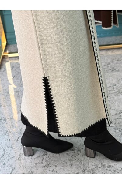 Nissra Ατσάλινο γιλέκο Ankanoor Çoban με κέντημα διπλό πέτο ANKA2518205