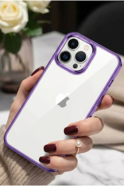 TechTrove Apple iPhone 11 Pro Max Uyumlu 3D Kamera Korumalı Şeffaf Tasarım Bu...