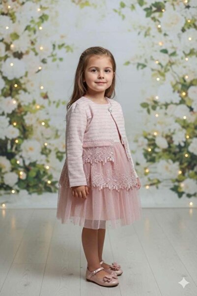 mali-kon kids Mali-Kon Girl's Wedding Dress