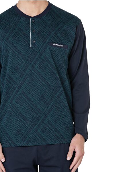 Pierre Cardin Ανδρικό κοστούμι πιτζάμα από 100% βαμβάκι ζακάρ σε κουτί