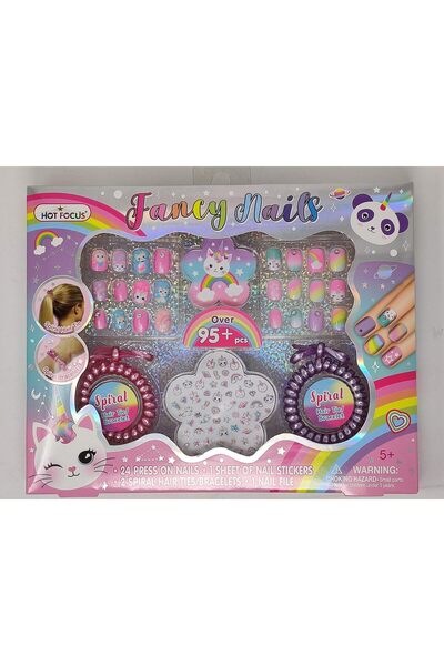 Hot Focus مجموعة تزيين أظافر كاتيكورن - أظافر فاخرة معطرة