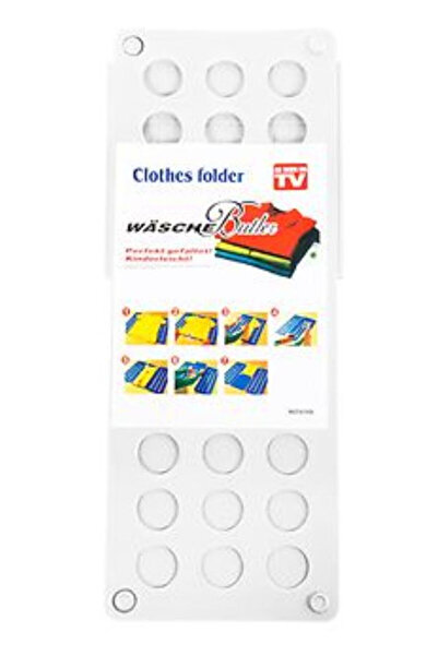 Generic white clothes folding board