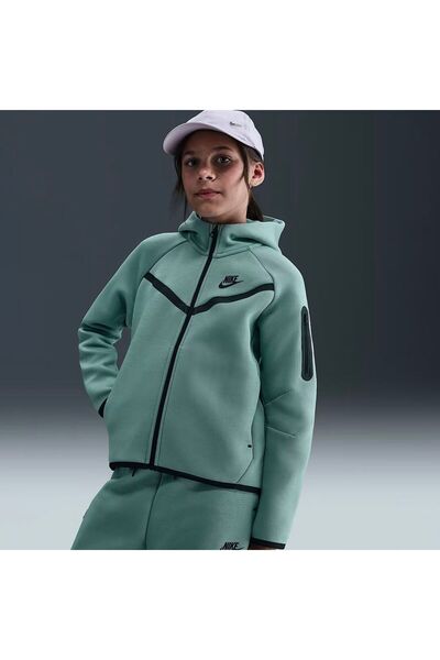 Nike Hanorac pentru copii TECH FLEECE HD FZ LS - PD - HV8695017