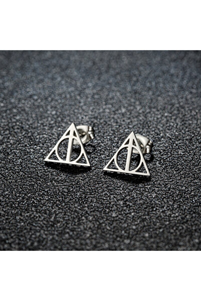 Choice GED305S زوج واحد من أقراط الأذن المثلثة البسيطة للنساء مجوهرات الأفلام...