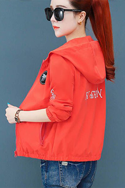 dorbe stylish zipper closure long sleeves women winter wear hooded jacket