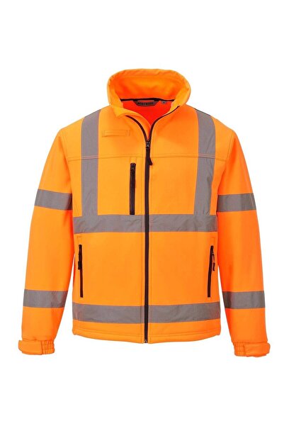 PORTWEST -Jachetă Softshell Clasică S424 HiVis (3L) XL Portocalie