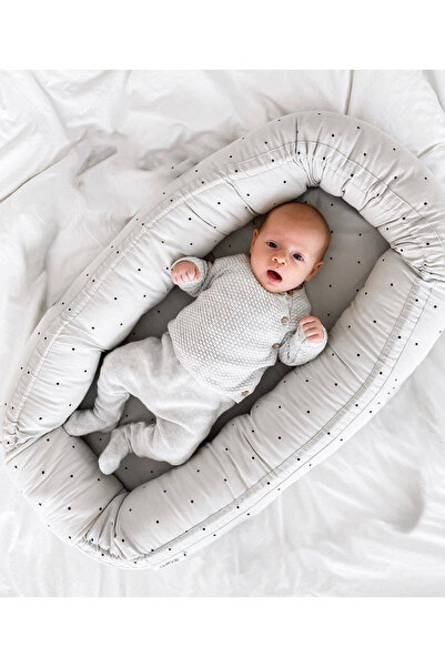 LITTLE ANGEL - Baby Portable Lounger Nest – Newborn Infant Sleeper Pod Bed