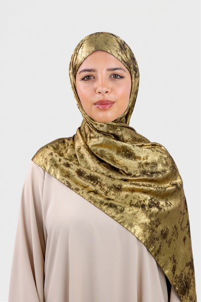 Ophelia Luxury Hijab|Golden Mountain