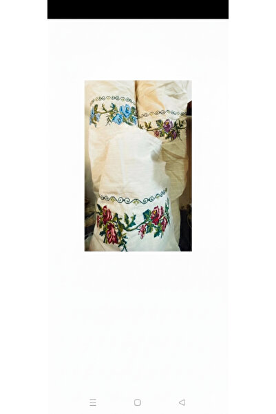 PAZARSEN Cross Stitch Embroidered Monika Fabric