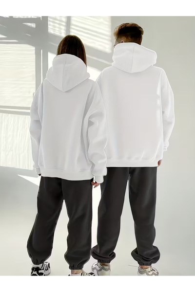 Flaubert Falubert-Unisex Printed Oversized Sweater - Sweatpants 2-Piece Set Mc