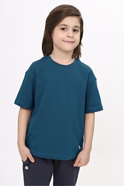 Toontoy Tricou cu mânecă scurtă cu imprimeu pentru băiat