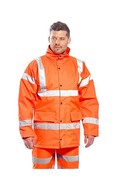 PORTWEST Hi-Vis Breathable Protective Jacket - RT60 S Orange