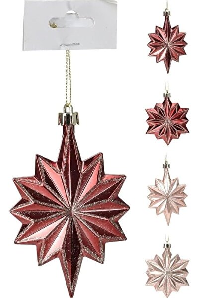 Generic زينة ندفة الثلج المعلقة، مقاس 10 سم