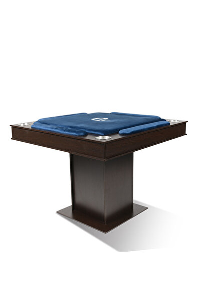 4P Classic High Baloot Table 4P, MDF, 90×90×73 cm, Blue