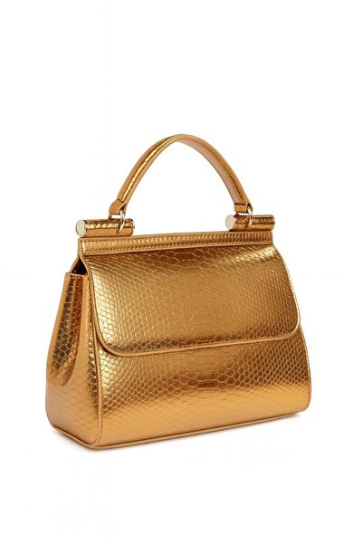 Generic Women’s Elegant Party Handbag – Shiny Evening Top Handle Mini Bag – 22 × 15 cm