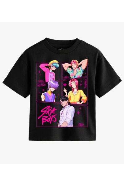 ROLY 100% cotton T-shirt, KPop Saja Boys Demon Hunters