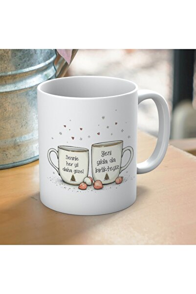 Nostaljik Lezzetler Yılbaşı Ruhunu Yansıtan Hediyelik Kupa