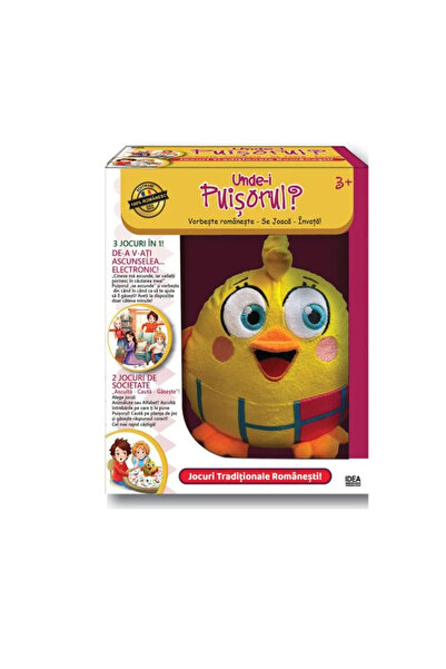 İDEA Puisor de plus, jucarie educativa care vorbeste romaneste, se joaca si i...