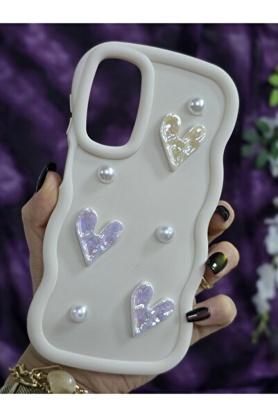 Magic Ring جراب هاتف ناعم وأنيق متوافق مع سامسونج جالاكسي A15 مع تفاصيل قلب ل...