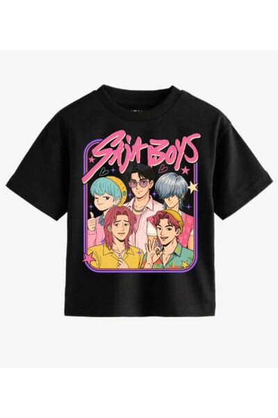 ROLY 100% cotton T-shirt, KPop Saja Boys Demon Hunters