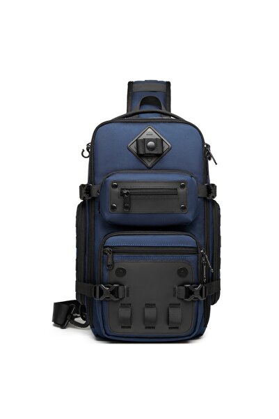 OZUKO 9585 Waterproof Tactical Crossbody Sling Bag for Men with Tripod Holder