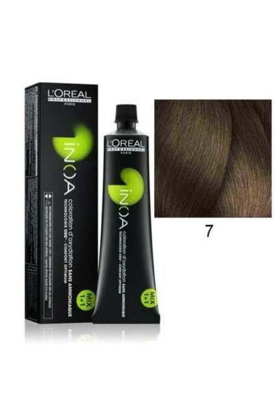 İNOA Permanent hair dye, ammonia-free, blonde-7, 60g