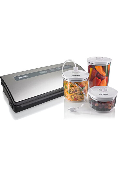 Gorenje Vacuum Sealer VS120ES, 120W, Vacuum, Sealing, Containers included, silver-black