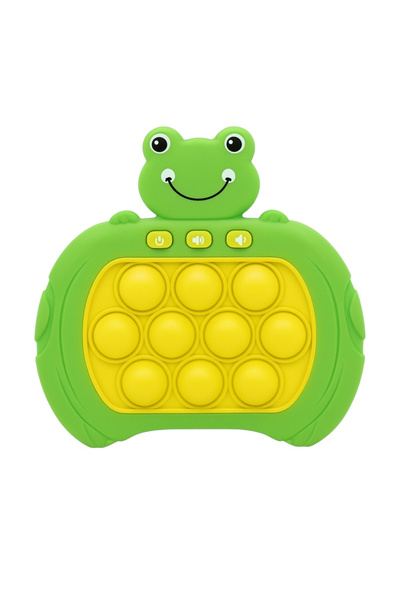 OEM Jucărie electronică Pop It Broască, lumini și sunete, joc interactiv pentru copii