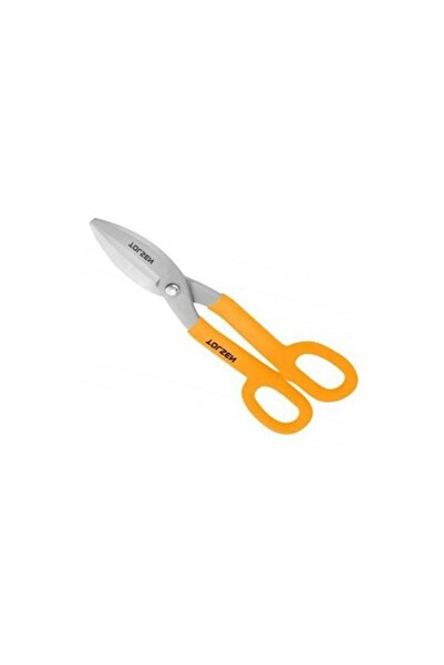TOLSEN Sheet Metal Scissors, Inclined Handle, Length 300 Mm, Material Die-Forged Steel, Ergonomic