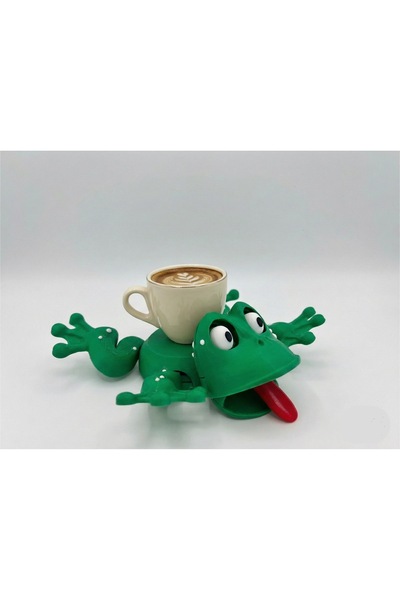 ESL Decor Kurbağa bardak tutucu - ZıpZıp Bardak Tutucu! 🐸☕