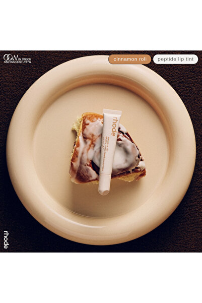 Choice Peptide Lip Tint, Lip Gloss Lip Balm Moisturizes Lips,Fuller & Softer Lips 10ml (cinnamon roll)