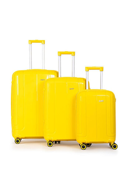 Atlas Pp Super Flexible Unbreakable Luggage Set 3 Pieces